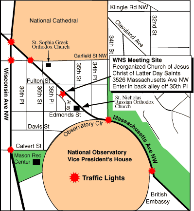 WNS meeting location map